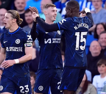 Cole Palmer on target at Brighton as Chelsea close in on European qualification