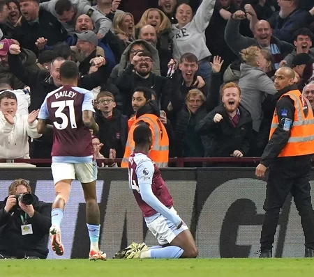 Jhon Duran bags brace as Aston Villa draw with Liverpool to boost top-four hopes